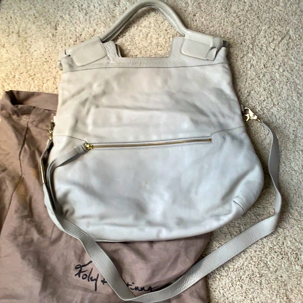Foley and Corinna mid city fold over tote